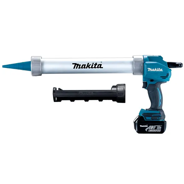 DCG180RFE-RFEB-ZB-Z-MAKITA-18V-Cordless-Caulking-Gun DCG180RFE/ RFEB/ ZB/ Z MAKITA 18V Cordless Caulking Gun battery-powered sealant applicator with aluminum tube