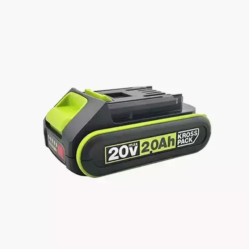 WA3023-WORX-20V-2.0AH-BATTERY WA3023 WORX 20V 2.0AH BATTERY with green and black design, compact size and PowerShare compatibility system