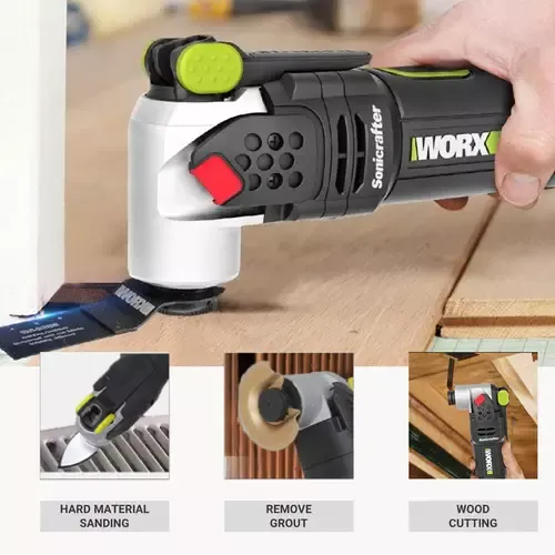 WU690.1 WORX CORDLESS UNIVERSAL HYPERLOCK OSCILLATING MULTI TOOL BL 20V 1